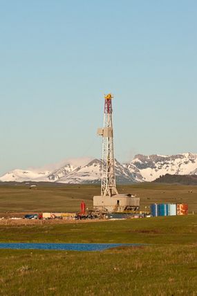 oil drilling glacier national park