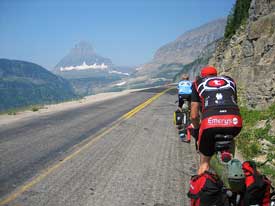 Bike Going To The Sun Road