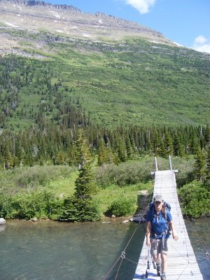 Gunsight Trail Footbridge