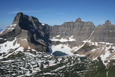 Iceberg Lake Aerial