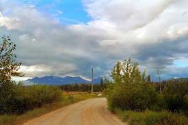 Polebridge Montana Road