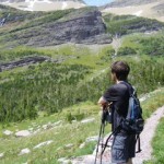 glacier national park hiking beautiful