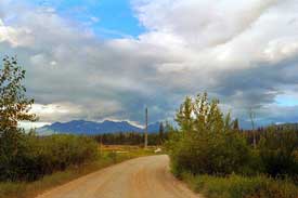 polebridge montana road