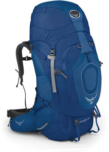 osprey xenith 88 in blue