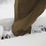 snowshoeing in crester pants
