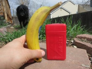 pocket rocket size vs banana