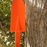 orange trowel