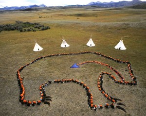 Native American Protected Land In Glacier National Park